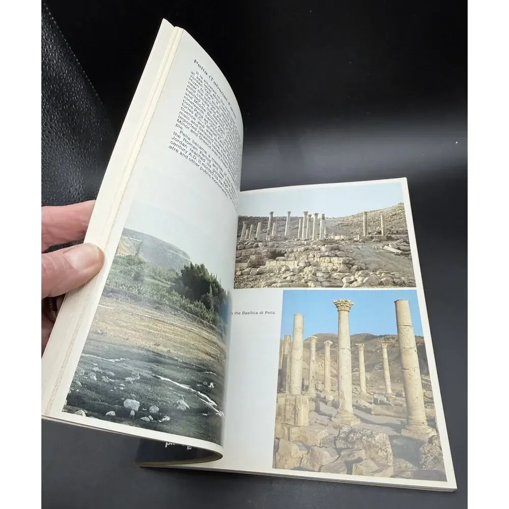 Vintage Jordan Photo Book Travel History Middle East Plurigraf EUC